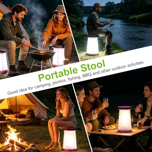 LED lanterns Camping light (Purple Monochrome)
