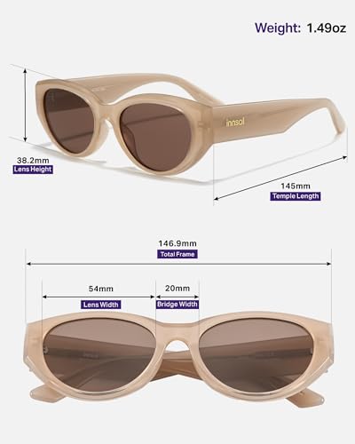 Modern Edgy Cat Eye Sunglasses for Women