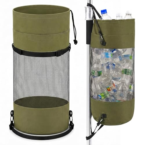 Boat Trash Bag Garbage Can Collapsible Mesh Trash Container