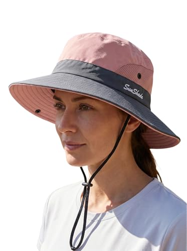 Wide Brim Sun Hat for Men Women