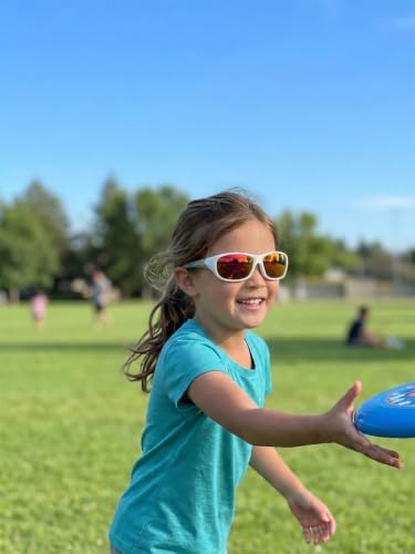 SPRINT Kids Sports Sunglasses for Boys Girls Ages 5
