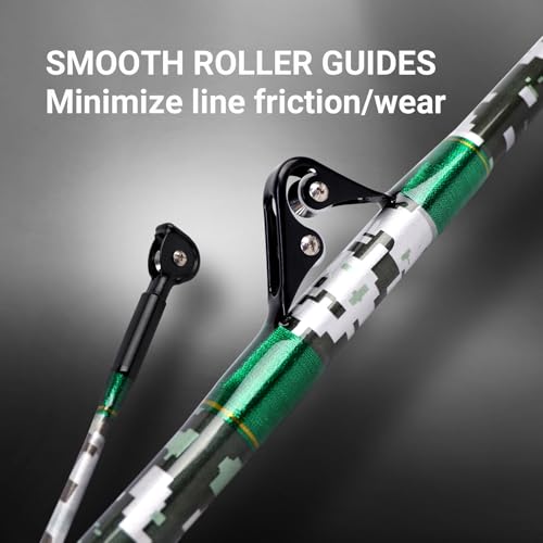 2 Piece Trolling Fishing Rod (6' / 80-120lbs / 2pc)