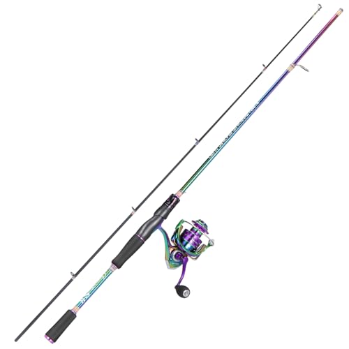 Spinning Fishing Reel Rod Combo (Spinning Combo with OXZ1000 / 1.8/5'10'')