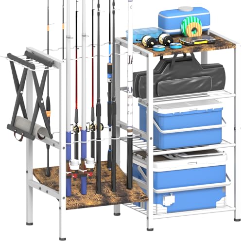 Fishing Rod Holders for Garage