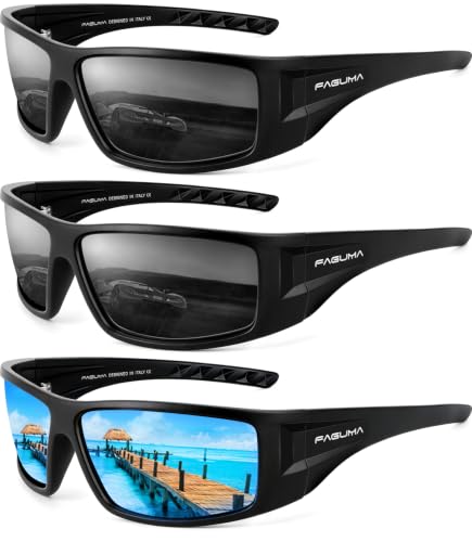 Polarized Sports Sunglasses For Men Women UV400 Protection