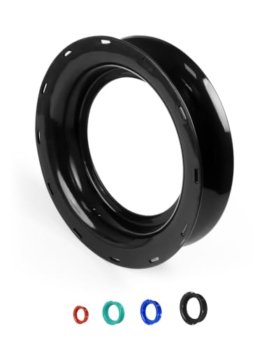 9in Fishing Yoyo Spool Cuban Hand Reel Yo (Black 9in)
