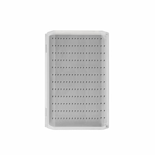 Deep Clear Fly Fishing Box Magnetic Closure Fly Tackle Organizer (H055MB-7.36 × 4.92 × 0.94 inch)