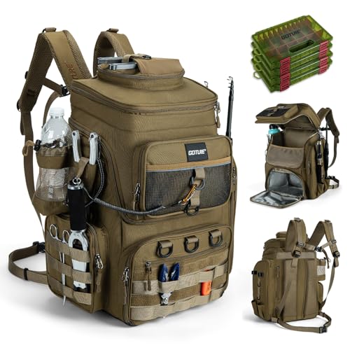 Fishing Backpack with Cooler
