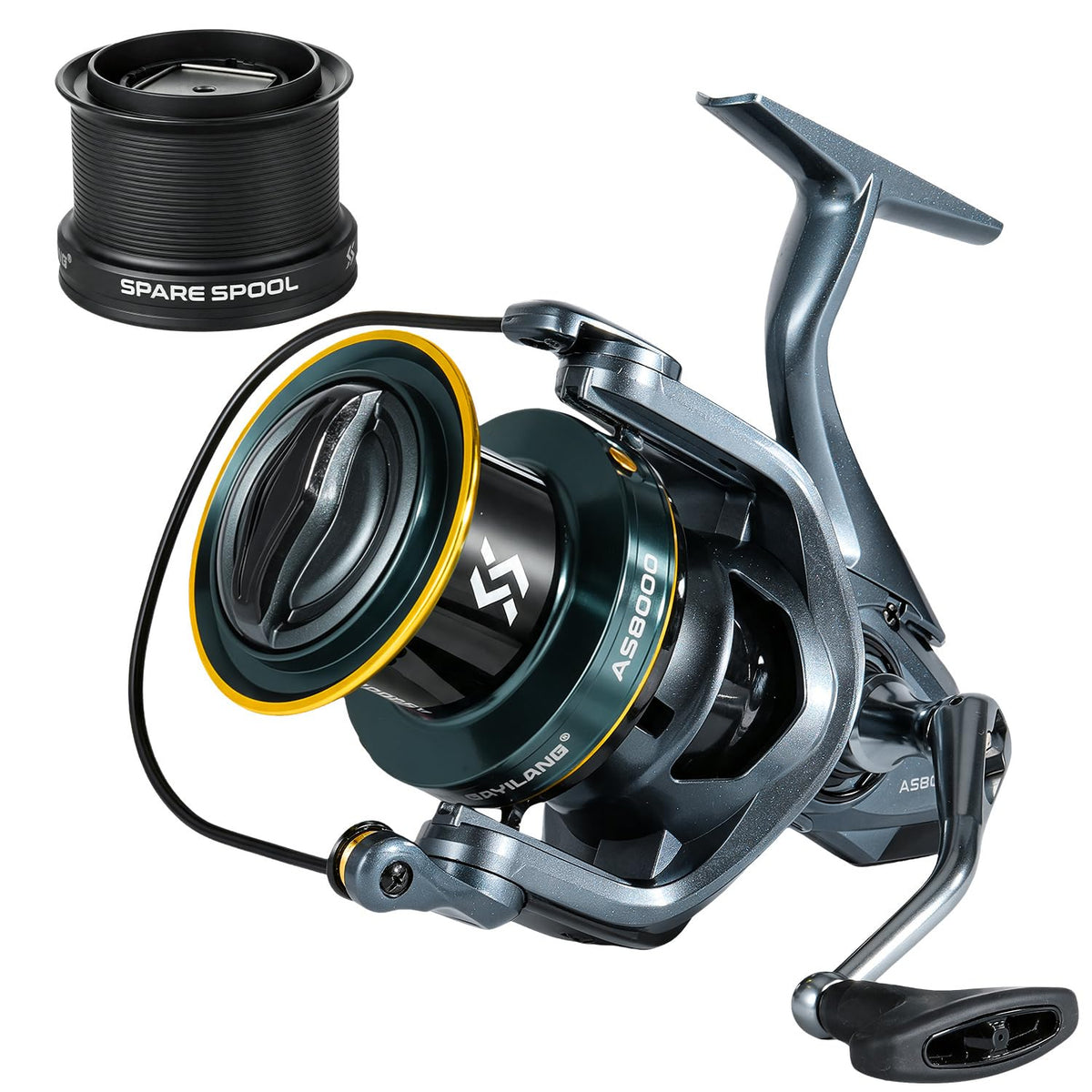 Surf Fishing Reel Ultra Smooth Powerful Spinning Reels (AS 8000)