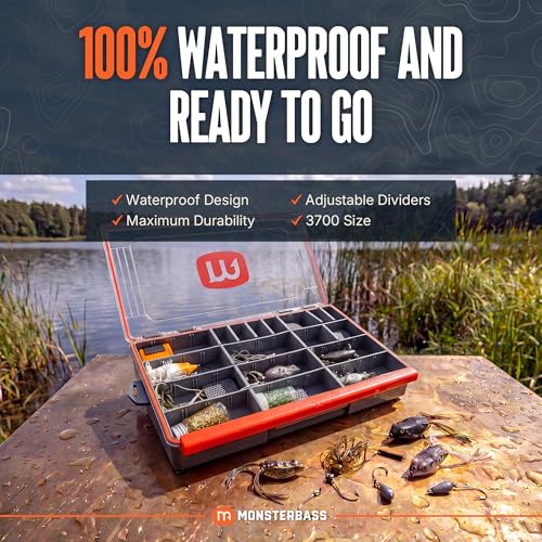 The Vault Waterproof Tackle Box Organizer (3700)