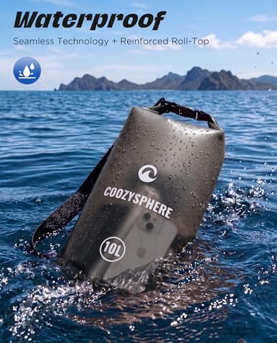 Waterproof Dry Bag with Phone Case & Whistle for Women Men