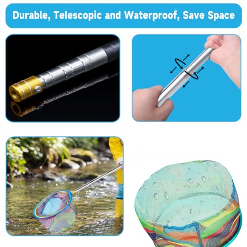 2PCS Fishing Net with Bucket