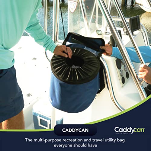 Portable Trash Can for Boating (Black / Standard)