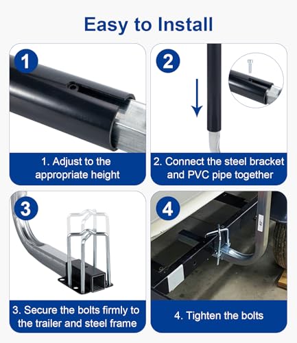 Boat Trailer Guide 40 (Black / 40"/48"/60")