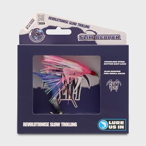 Dead Bait Trolling Lure (Blue Silver Fleck / Small)