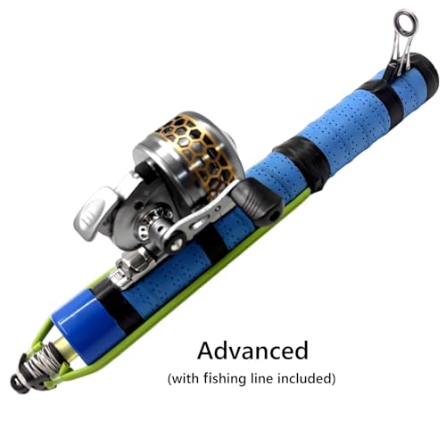 Fishing Catapult Rod Spincast Reel Portable Salt Fresh Water Gear (Advanced)