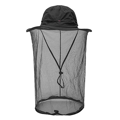 Mosquito Net Hat Safari Hat UPF 50+ Sun Protection Boonie Hats for Men with Neck Flap Fishing Hiking Hat for Men