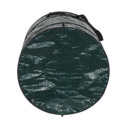 Pop‑Up Hamper and Camping Trash Can with Zippered Top and Collapsible Portable Design (30 Gallon)