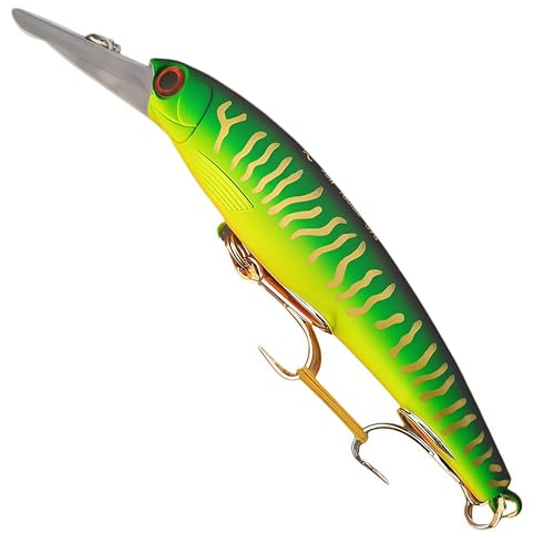 Long Lip Deep Diving Sinking Trolling Minnow