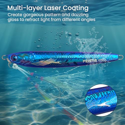 Angel Wings Vertical Jig (Palace blue / 2.8oz / 80g)