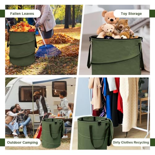 Collapsible Trash Can (Green)