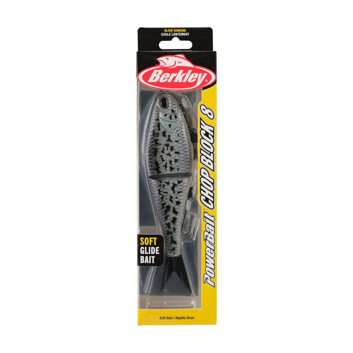 PowerBait Chop Block Fishing Soft Bait (Crappie / 8 in - 2.2 oz)