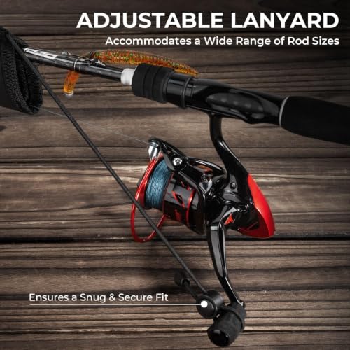 MeshGuard Fishing Rod Sleeves (Flag 1 Pcs / Spinning)