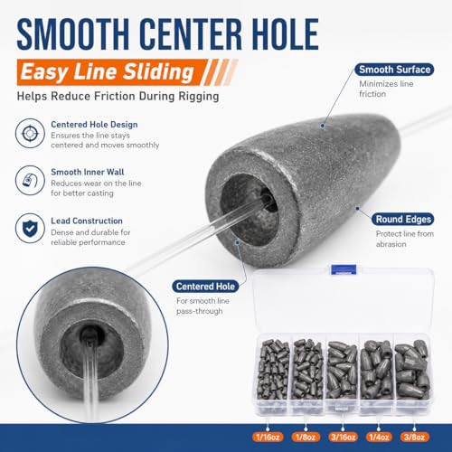 Bullet Fishing Weights