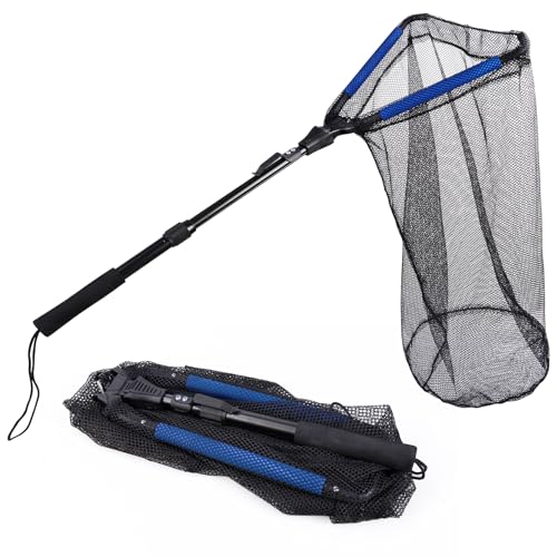 Fishing Landing Net with Telescoping Pole Handle