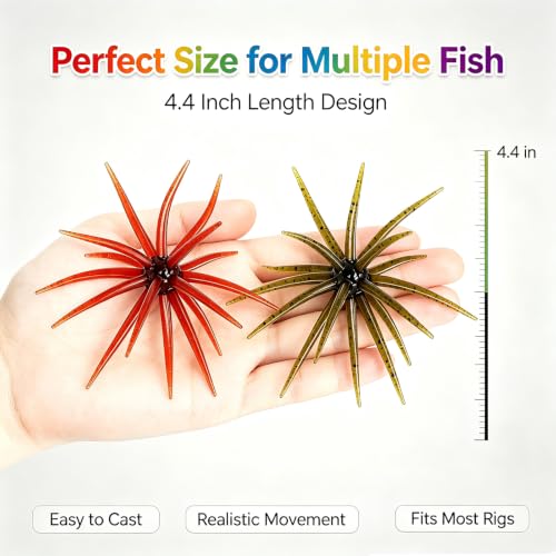 Urchin Baits for Bass Fishing
