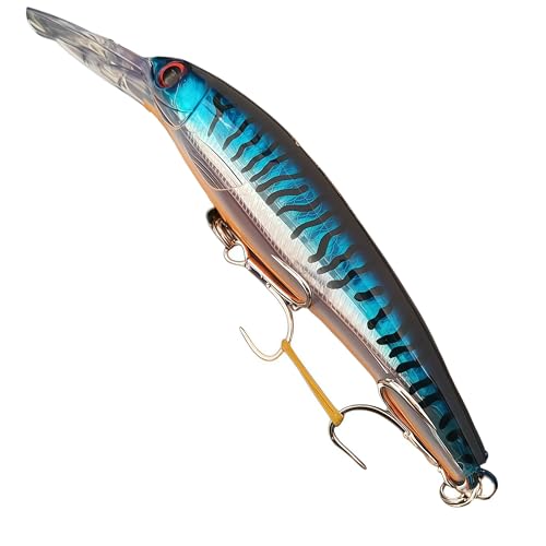 Long Lip Deep Diving Sinking Trolling Minnow