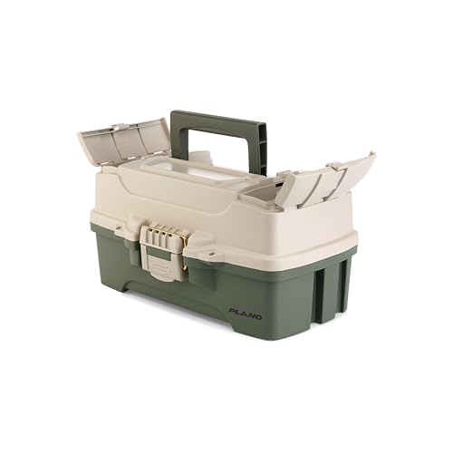One Tray Tackle Box (Green/Tan / One-Tray / One-Tray)