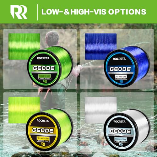 Geode Monofilament Fishing Line (GREEN / 30LB(2400YDS))