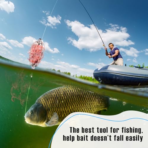 10 Pcs Method Feeders Carp Fishing (25 Grams / Gold)