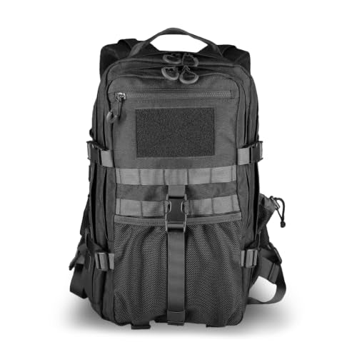 Military Tactical Backpack for Men 25L Molle Hiking Daypack