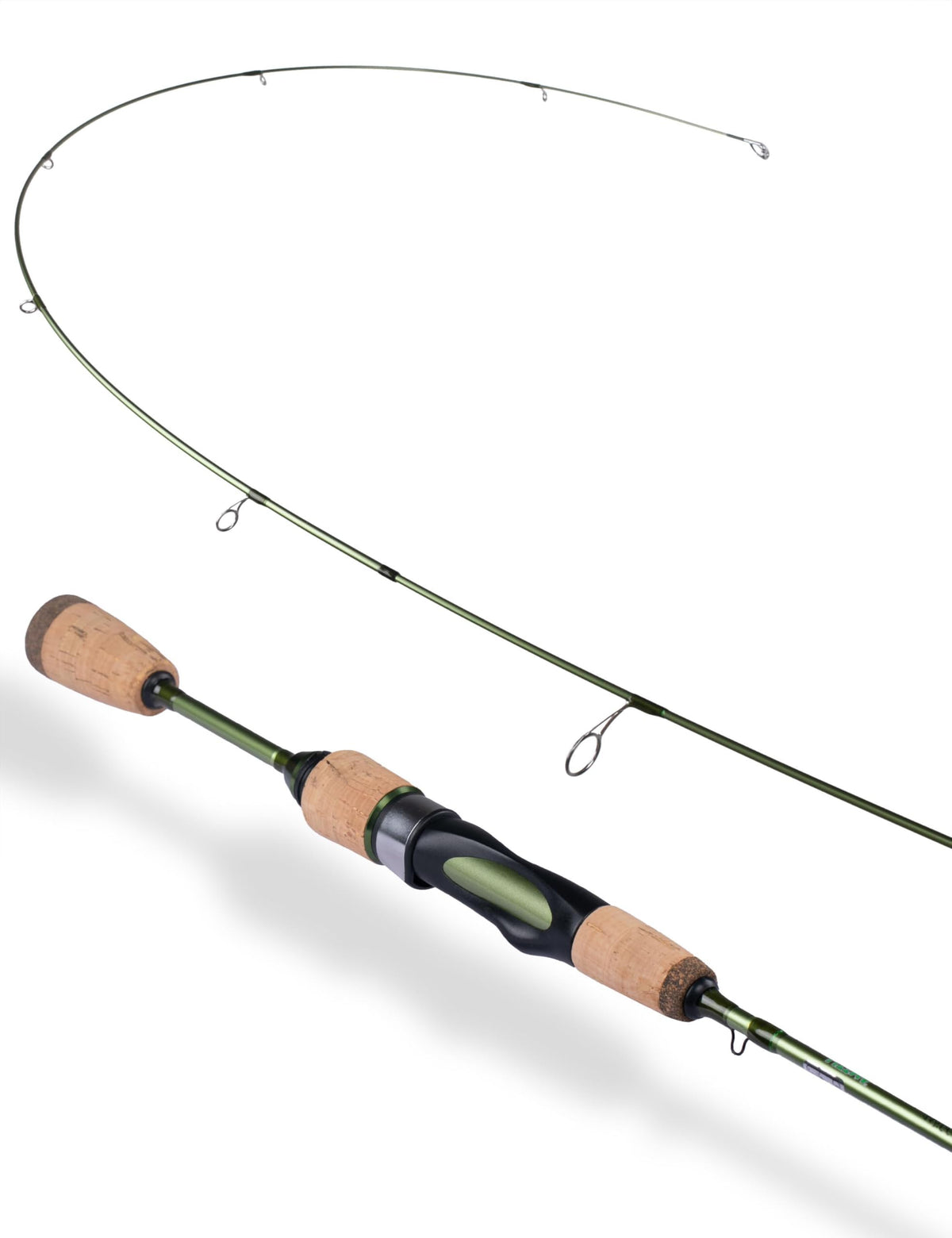 Wild Streams Ultralight Spinning&Casting Trout Rod (Green / 5'6"-Spin-Ultralight (2pcs))