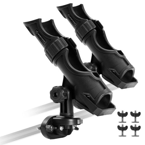 Side Track Fishing Rod Holder Mount (Side Track Mount Fishing Rold Holder 2-pack)