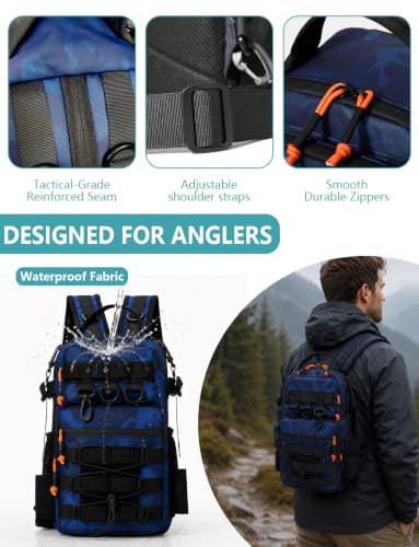 2 IN 1 Fishing Backpack