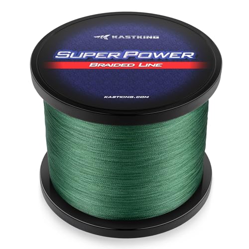 Superpower Braided Fishing Line (X4-Moss Green / 20LB(1097 Yds))