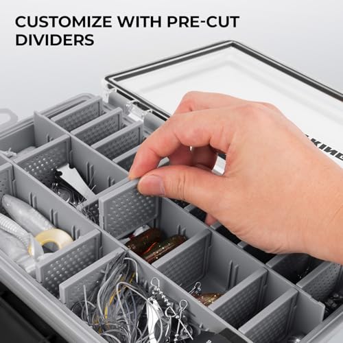 HyperSeal Waterproof Tackle Box (3700(1 Pack) / Black)
