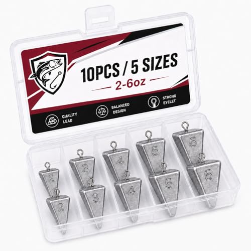 Pyramid Sinkers Fishing Weights