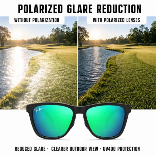 Polarized Golf Sunglasses and Hiking for Men Women