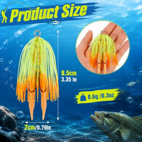 1 Pcs Fishing Lure (Grass Green)