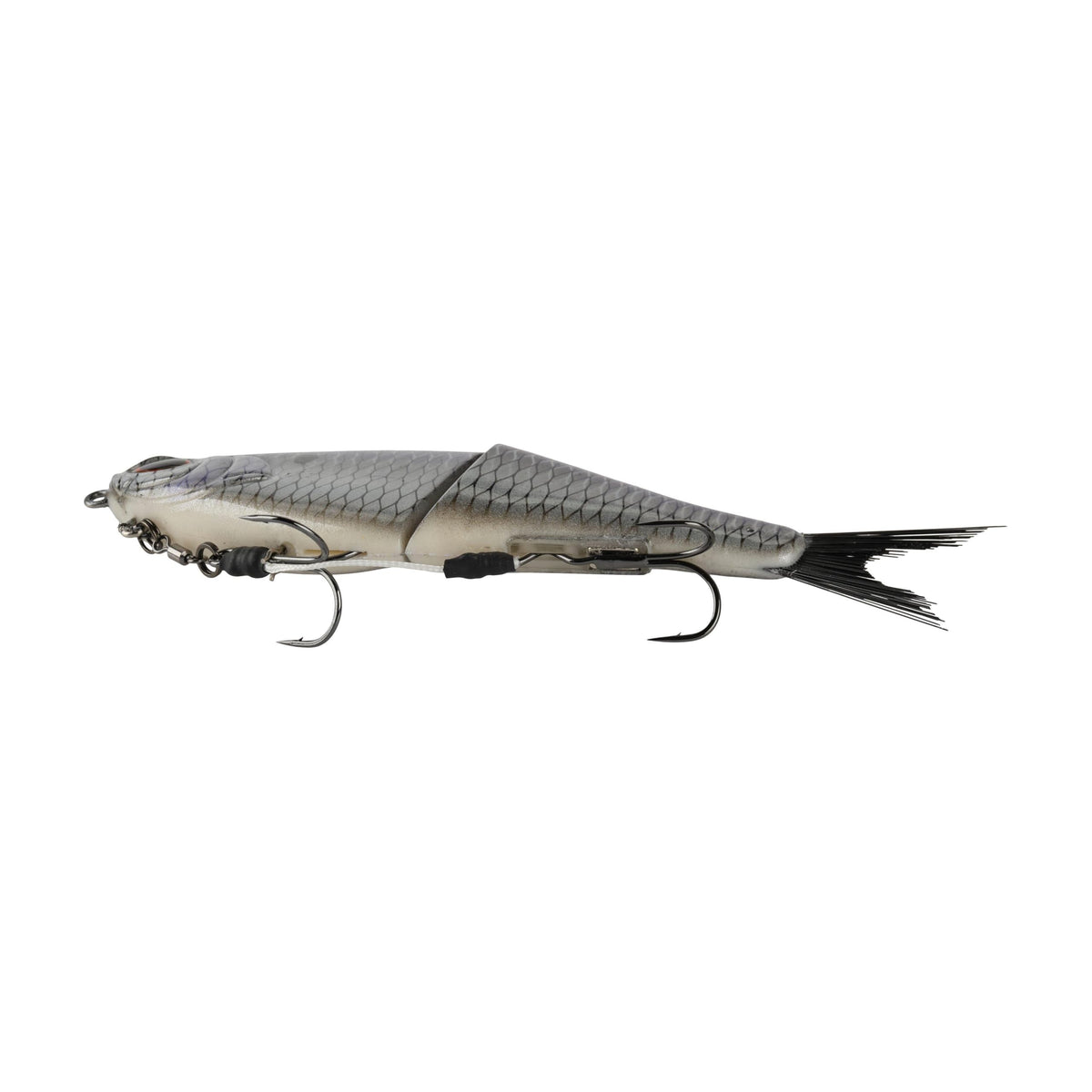 PowerBait Chop Block Fishing Soft Bait (Chrome Gizzard / 6 in - 1 oz)