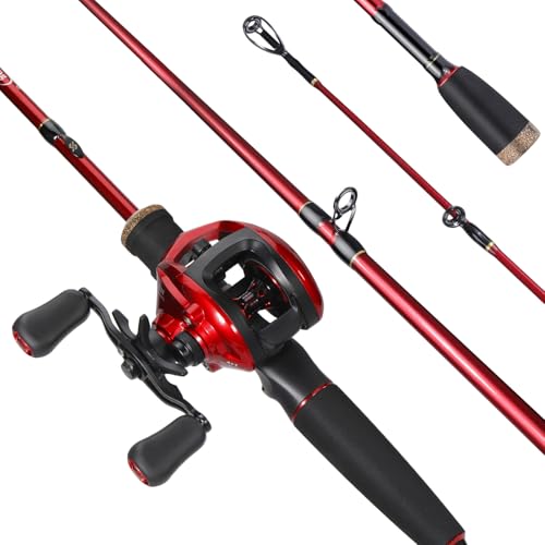 Twin Tip Fishing Rod and Reel Combo (C:RED18Q-L COMBO / 5.9FT)