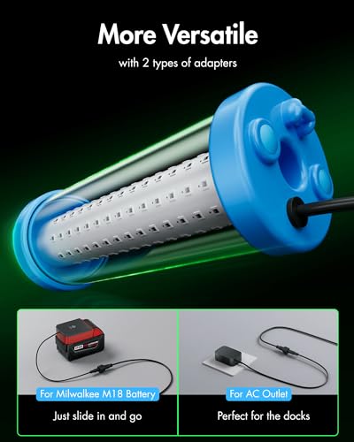 Underwater Green Fishing Light