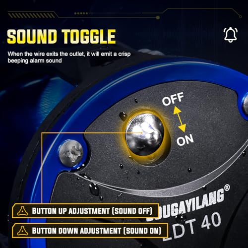 Trolling Reel & Conventional Fishing Reel (LDT40- Left Handed)