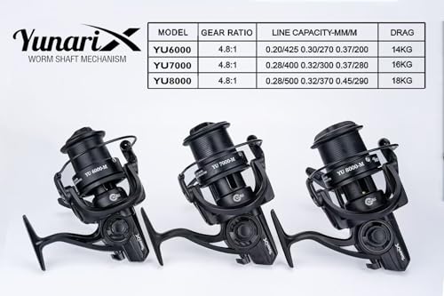 Yunari X Spinning Fishing Reel