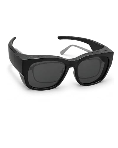 Polarized Sunglasses Wraparound Fit Over Glasses for Men Women