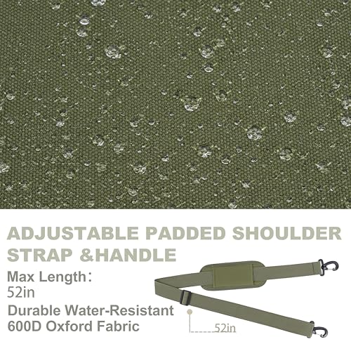 Fishing Tackle Bags (Olive Drab Green / S (Stores 6 Fishing Tackle Boxes))
